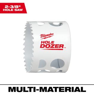 2-3/8" HOLE DOZER&trade; Bi-Metal Hole Saw