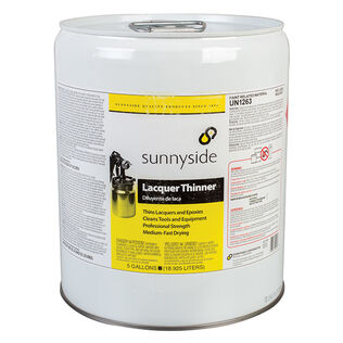 Lacquer Thinner, 5 Gallon (MUST SHIP TRUCK FREIGHT)