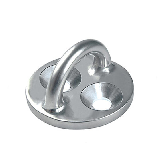 1 1/4" Heavy-Duty Round Padeye, Two 3/8" Holes image number 0