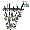 Reel Salty All Weather 2-In-1 11 Rod Wall Storage Rack image number 5