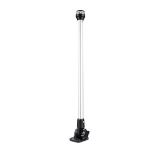 SEAFLO 24" LED All-Round Pole Light, Fold-Down, 2 Nautical Miles Visibility (04-Series)