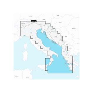 Navionics Platinum+ EU014R Italy, Adriatic Sea, Electronic Chart