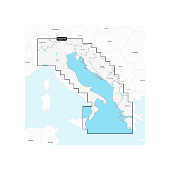 Navionics Platinum+ EU014R Italy, Adriatic Sea, Electronic Chart image number 0