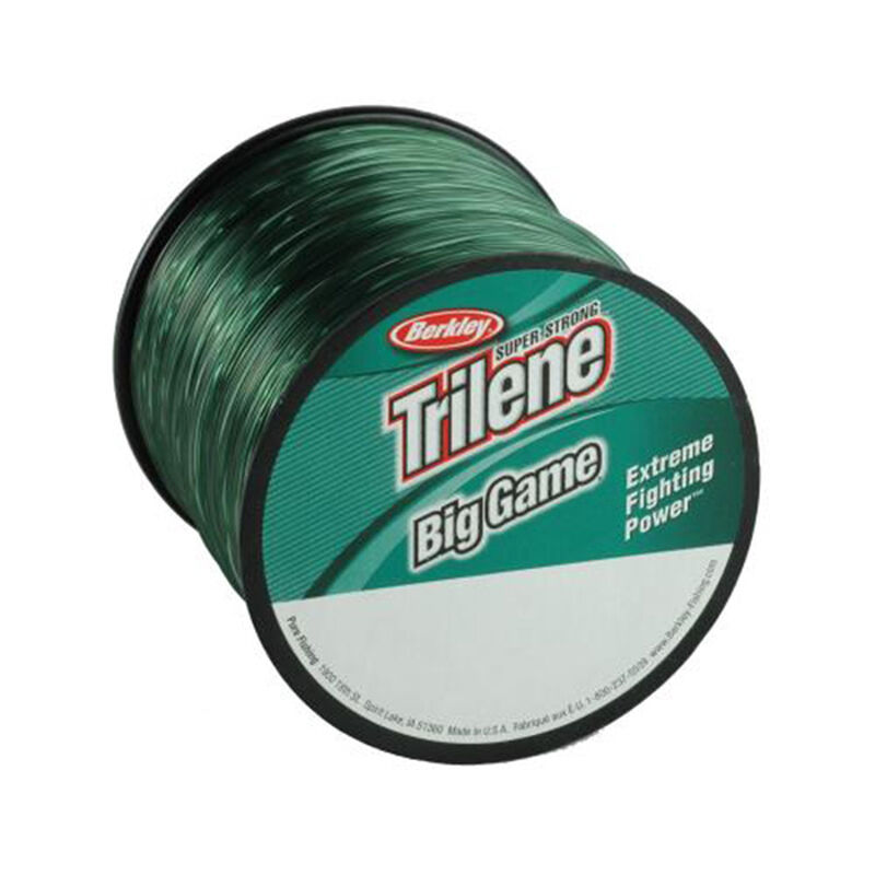 BERKLEY Trilene Big Game Monofilament, 10 lbs, 1500 yds, Green West