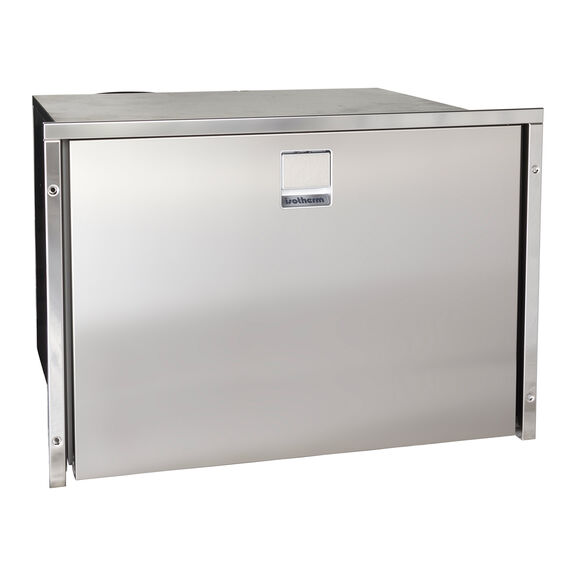 Drawer 70 Stainless Steel Refrigerator Only, Clean Touch, AC/DC, 4 Sided Flush Mount Flange, Remote Mount Compressor image number 0