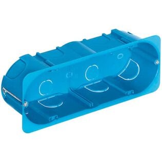 Vimar V71706 6/7-Module Flush Mounting Box, Hollow Wall
