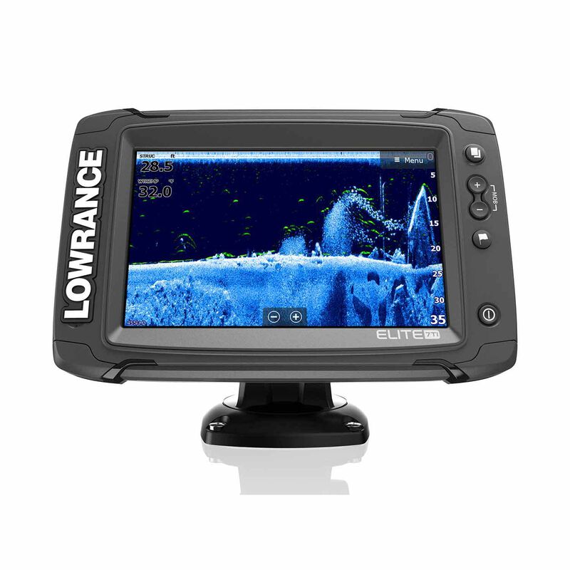 LOWRANCE Elite7 Ti Fishfinder/Chartplotter Combo with DownScan