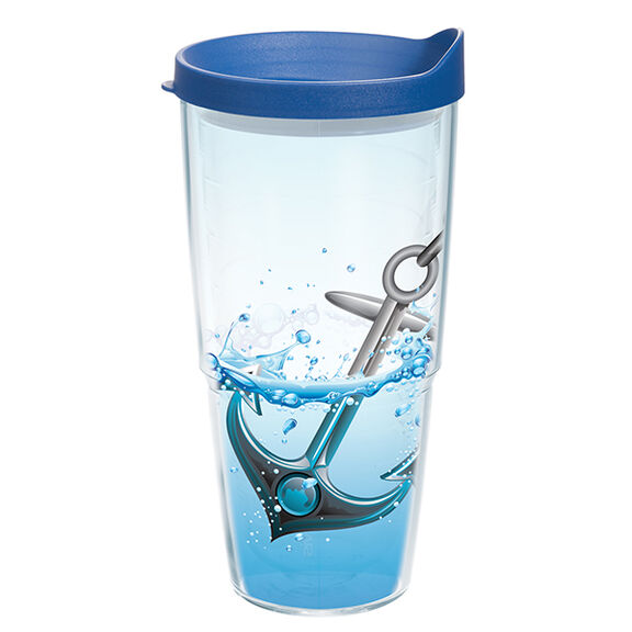 24 oz. Anchor Splash Tumbler with Lid image number 0