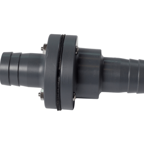1" Barbed In-Line Check Valve (W753) image number 0