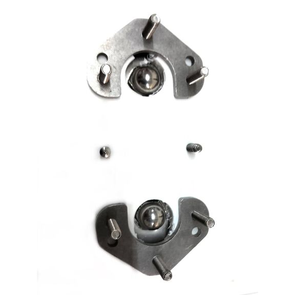 Dual Blink Fastener Backing Plate Kits for Oval Threaded Deckplates image number 1