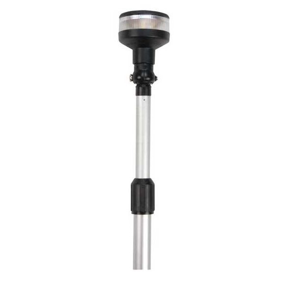 Telescoping LED All-Round Navigation Pole Light, 2 Nautical Miles Visibility image number 0