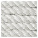 3/8" x 100' Anchor Line, 3-Strand Nylon, White image number 0