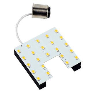 *Only While Supplies Last** BA15s LED Array, Warm - #1156 Single Contact, 10-30VDC, 23xLED, 2.7W