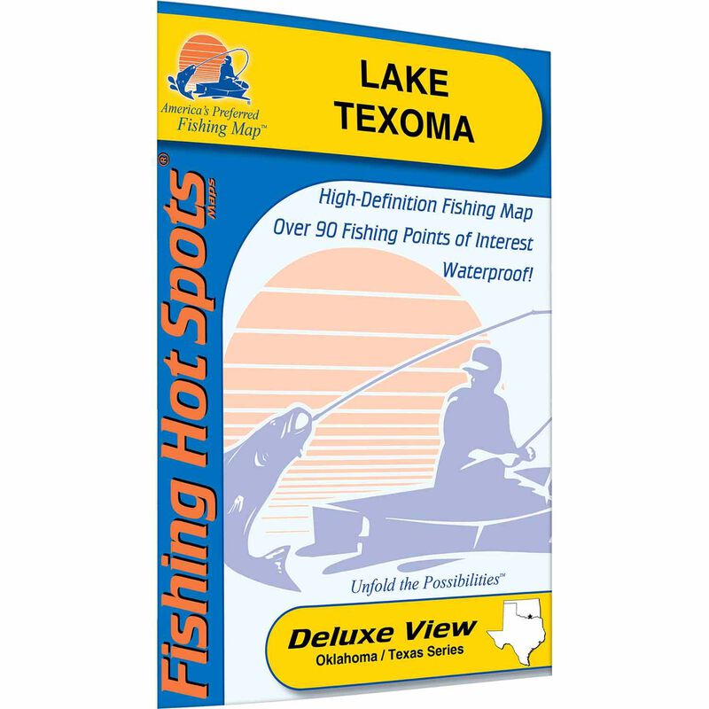 Texoma Fishing Map, Lake image number 0