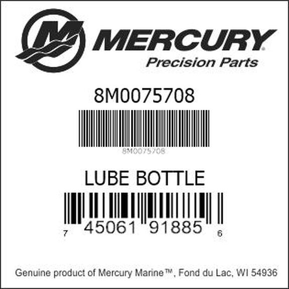 Gear Lube Monitor Reservoir Bottle image number 2