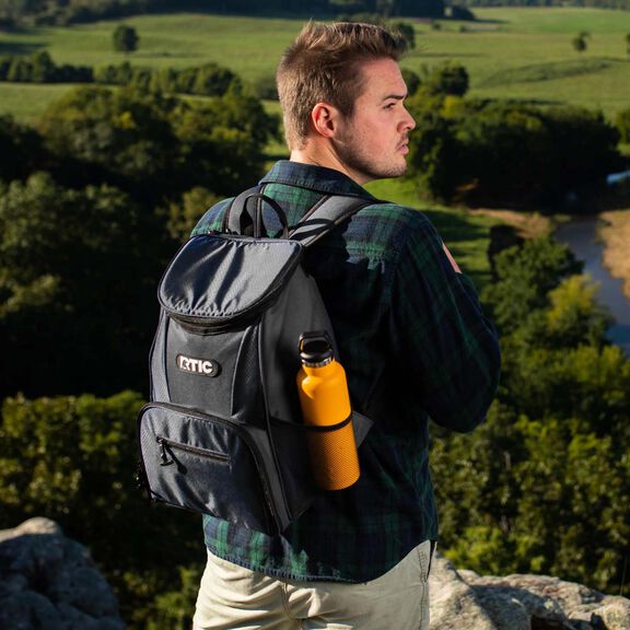 RTIC 15 Can Lightweight Backpack Cooler - Black image number 2