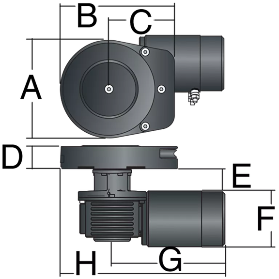FlatWinder Powered Block &mdash; 24-volt Electric image number 1
