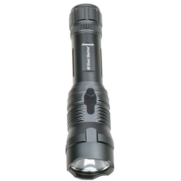 WEST MARINE Tactical LED 350-Lumen Rechargeable Flashlight