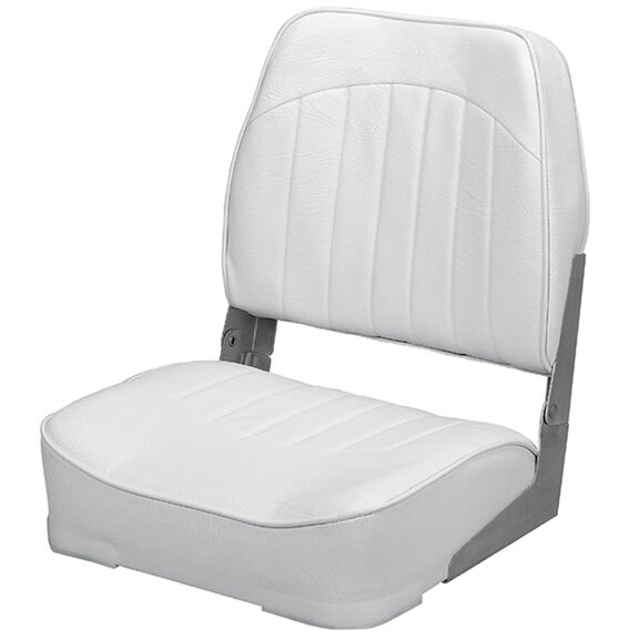 Promotional Low-Back Folding Fishing Boat Seat, White image number 0