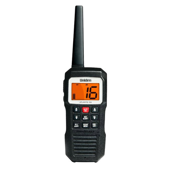 Atlantis 155 Handheld Two-Way VHF Floating Marine Radio image number 1