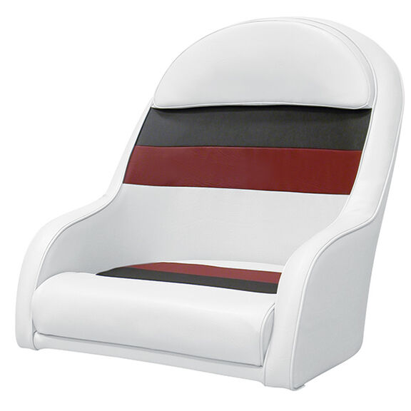 Deluxe Bucket Seat, White/Red/Charcoal image number 0