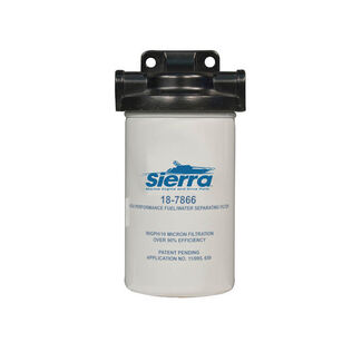 18-7966-1 Fuel Filter/Water Separator Kit 1/4" Aluminum, High Capacity