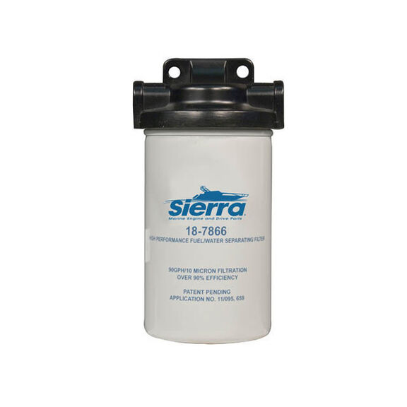 18-7966-1 Fuel Filter/Water Separator Kit 1/4" Aluminum, High Capacity image number 0