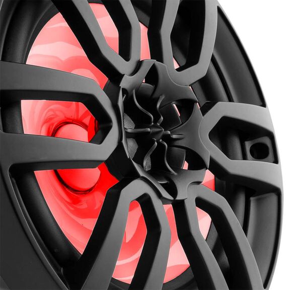 HYDRO 8" 2-Way Marine Speakers with Integrated RGB LED Lights, 375 Watts, White image number 3