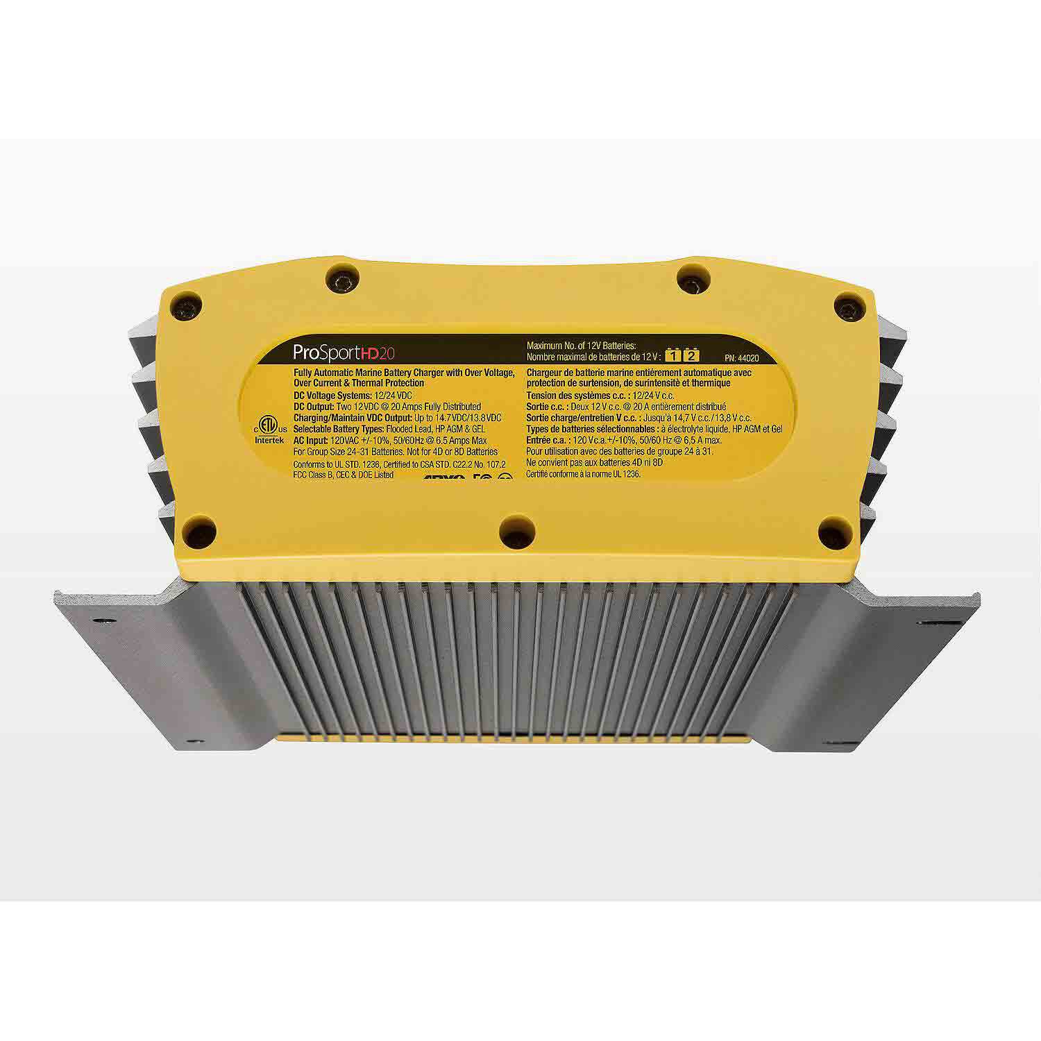 ZPRO 12V 20A Marine Lithium Battery Charger – Onboard, Waterproof, AP-PN360CH01440200