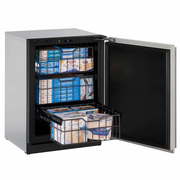 24" Stainless Freezer image number 1