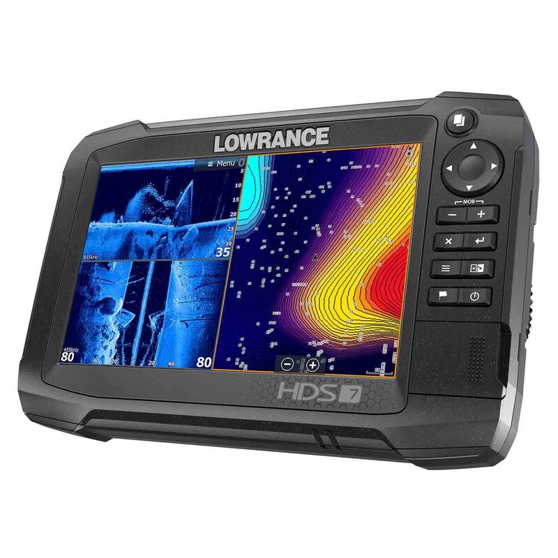 HDS-7 Carbon Multifunction Display with TotalScan Transducer and Insight PRO Charts image number 4