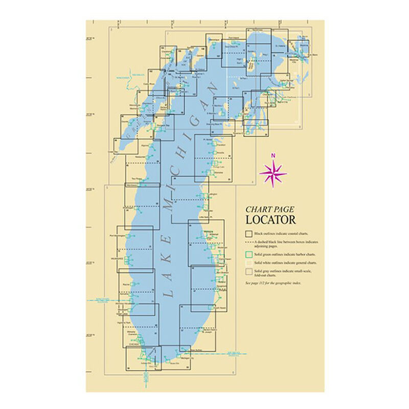 Chartbook + Cruising Guide, Lake Michigan image number 1