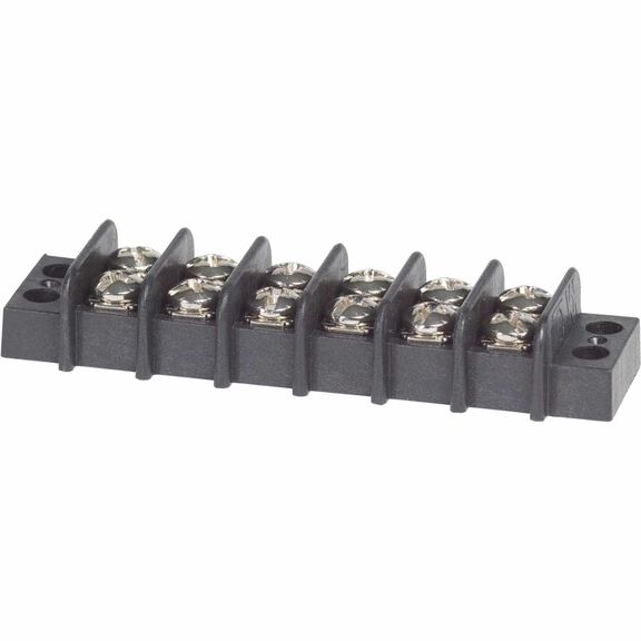 6-Circuit Terminal Block, 20A AC/DC 300V image number 0