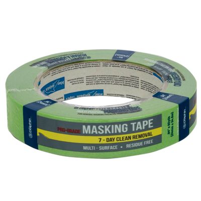 1" Pro-Grade Masking Tape, Green
