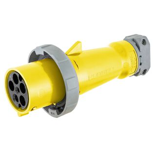 Hubbell Marine Pin & Sleeve Connector, 4P5W, 100A 277/480V, REV