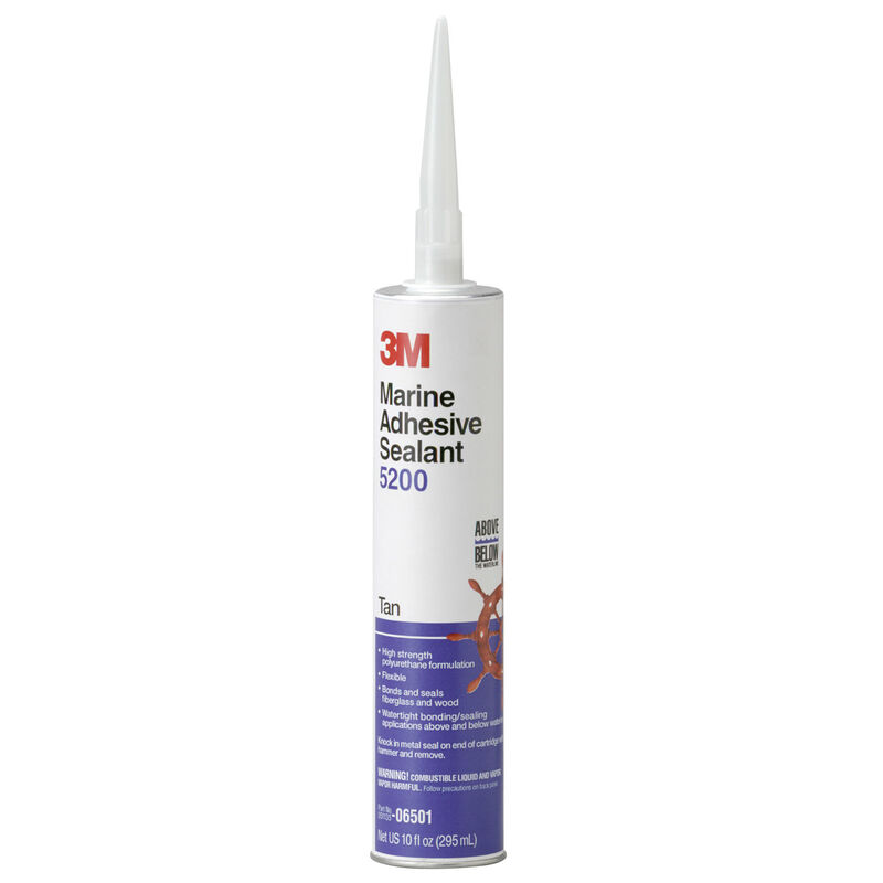 3M 5200 Polyurethane Adhesive/Sealant, Tan West Marine