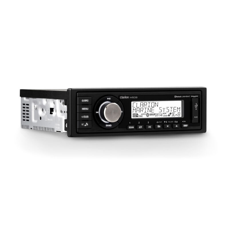 CLARION MARINE AUDIO M508 Marine Digital Media Receiver with Bluetooth