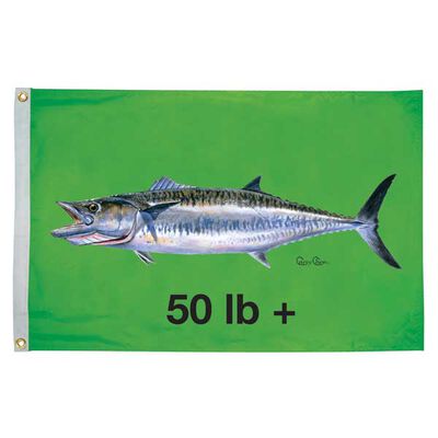Carey Chen Offshore Fish Flags, King Mack 50 lb +