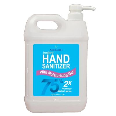 Hand Sanitizer with Moisturizing Gel, Gallon