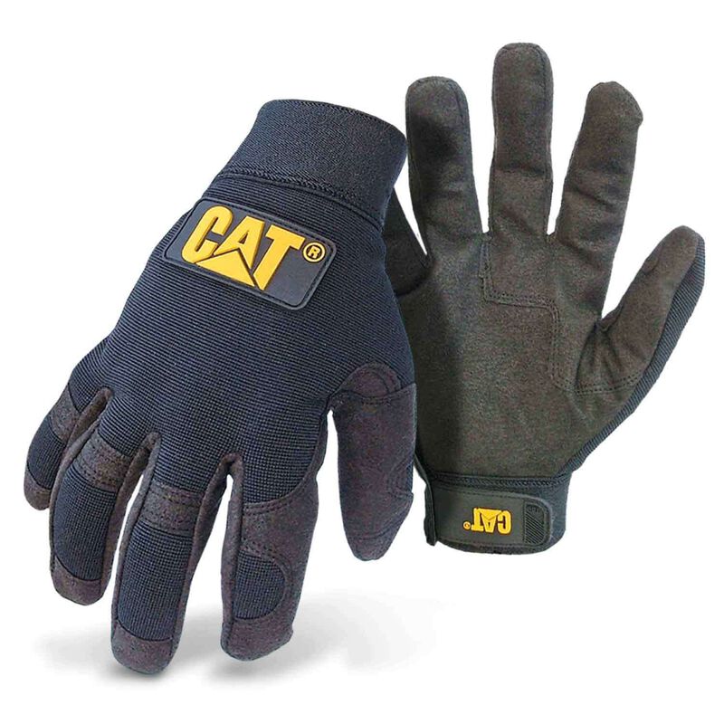 BOSS MFG/CAT GLOVES MultiPurpose Utility Gloves with Adjustable Wrists