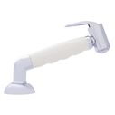 Deck-Mount Sprayer Hammer-Head Warm White Sprayer w/Elbow, 6' Stainless Steel Hose, Elite Holder image number 2