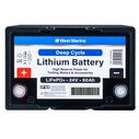 Group 24 Lithium Iron Phosphate Deep Cycle Battery, 24V 60Ah, Certified to ABYC Standards image number 2
