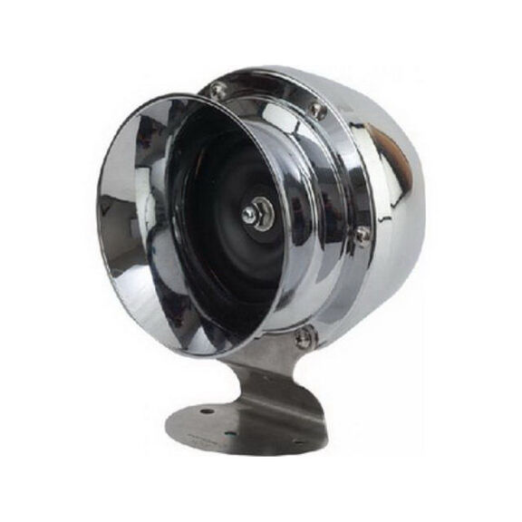 Bulldog Horn, 123dB, Stainless Steel image number 0