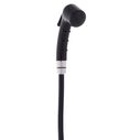 Recessed Shower Black Cup & Lid, Small Black Sprayer No Hook, 6' Black Rubber Hose image number 8