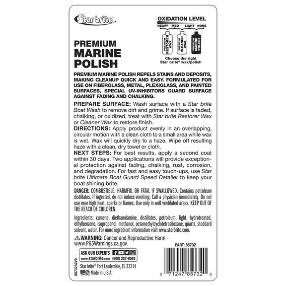 Premium Marine Polish with PTEF&reg;, Quart image number 1