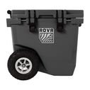RollR 45 Quart Wheeled Hard Cooler with Telescopic Handle, Granite image number 0