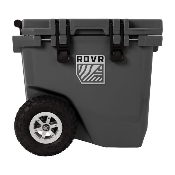 RollR 45 Quart Wheeled Hard Cooler with Telescopic Handle, Granite image number 0