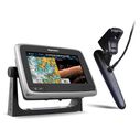 a78 Multi-Function Touchscreen Display with Built-in CHIRP Sonar and CHIRP Downvision&trade;, Wi-Fi and US C-MAP Essentials Charts, CPT-100 Transom Mount Transducer image number 0
