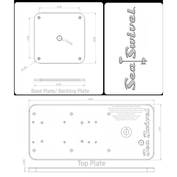 Swiveling Trolling Motor Bracket image number 3