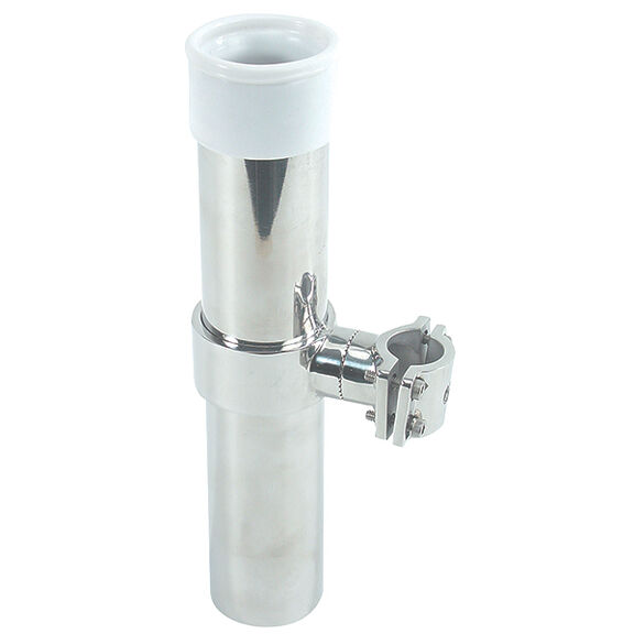 Stainless Steel Clamp-On Rod Holder image number 0